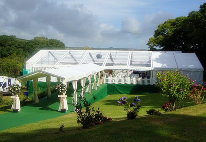 婚慶篷房怎么布置？