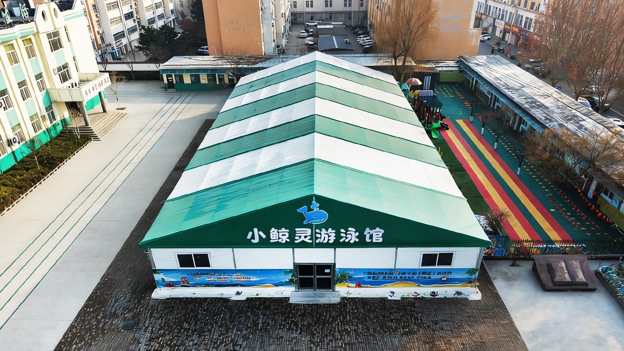 建體育館不用重土建｜裝配式篷房省時(shí)省錢！封面